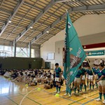 生徒総会・高体連壮行会が行われました