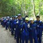 20180607　中学1年生「登山訓練」実施