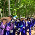中学1年生の「登山訓練」が行われました。