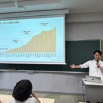 【進路探究】ビジネススクール講演会　マルゴト株式会社 代表取締役 今 啓亮さん（14期生）