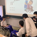【ボランティア】中学１年生「ボランティア講演会」