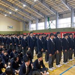 令和7年度着任式・高校入学式・１学期始業式が行われました。