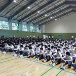 １学期終業式が行われました