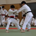 【校技】高校3年生の柔道大会が開催されました