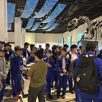 【Sプロジェクト】中学1年生　三笠ジオパーク研修